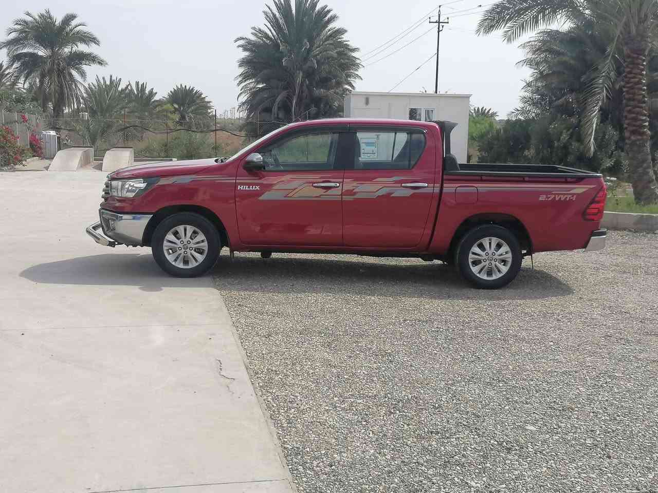 للبيع: تويوتا هايلوكس (Toyota Hilux)
الحالة: مكفولة كفالة عامة
​الرقم: حرف إنكليزي (باسمي وجاهزة للتحويل)
​الموقع: ذي قار

للتواصل: [***********]
