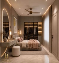 تصميم داخلي • غرفة نوم • كربلاء