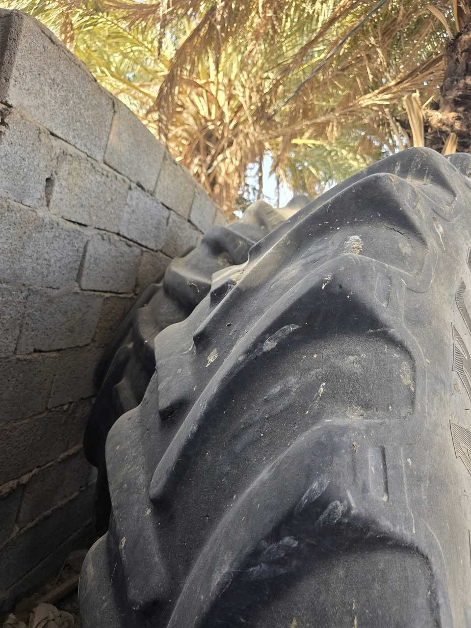 زوج تايرات مال نيو هولند 250 نضاف وسالمات من اي ضربه واحد جوبلس وثاني جوب مكاني نعمانيه ***********
