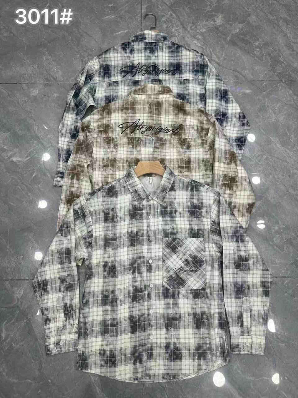 قميص كراهات ماستر صيني 
خاميه ماستر درجه اولى 
سريه 4 قطع XL/4XL قالب هاف
الدرزن 12 قطعه145 الف

نص مكتوب في الصور:
- 3008#
- 3009#
- 3011#
- 3007#
- 3006#