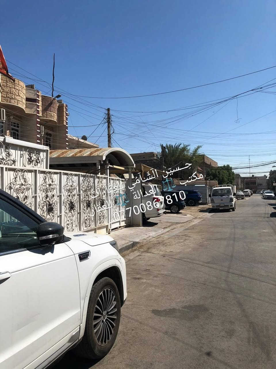 🧿﷽ 🧿
 📌 مشتمل للبيع 🏡
📌مساحه 75م
📌ط1 كراج وحولي واستقبال  وغرفه وخدمات
📌ط2 غرفتين نوم  وخدمات وسطحين وبيتونه
📌 الرصيف 10م  والشارع 15م
📃✏️العنوان 📌 بغداد  الشعب ضباط الكويتي 🏡 

📌عنوان المكتب #مڪتبَ_آلُِعٍدِآلُِة_لُِلُِعٍقٌآرٍ 
 بٰٰيٰع&شراء&بٰٰناء&هدم&دور &تہٰصہٰميٰم &اشرافہٰ&تنـِفيـٍذ
📌🌐بغداد الشعب شارع الاسواق المركزية مجاور مسبح العدالة 🌐
📌للاستفسار اتصل ☎️ 📞 *********** ويوجد واتساب وماسنجر
حٍسين آلُِشُآمي لُِلُِعٍقٌآرٍآت🪐
اتعلموا إشارة
‏
