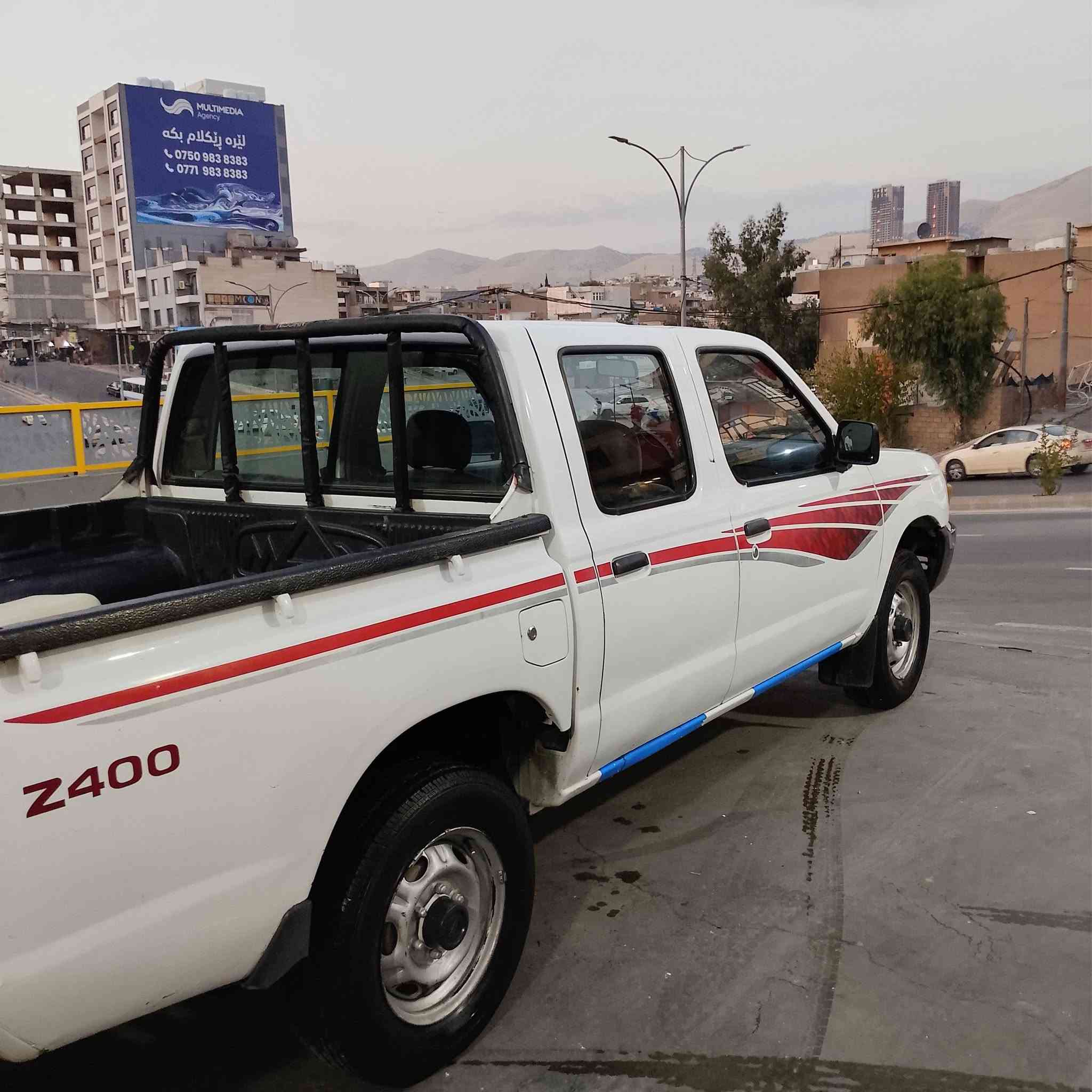نیسان پیکاب z٢٠٠٣
دەبڵ قەمەرە
اڕمی پلاستیکی سلێمانی
سەیارەیەکی توندوتۆڵ
***********
***********
