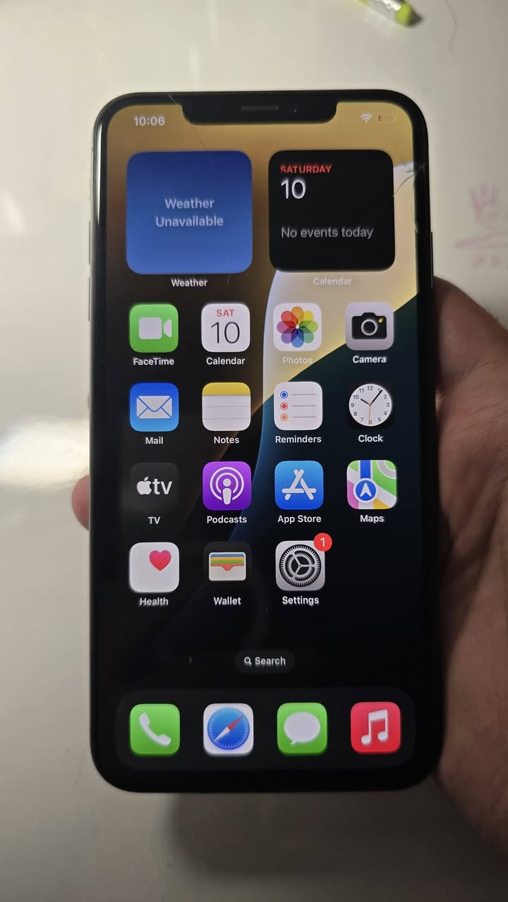 ايفون XS ماكس • ٢٥٦ جيجا • شاشة فطرين