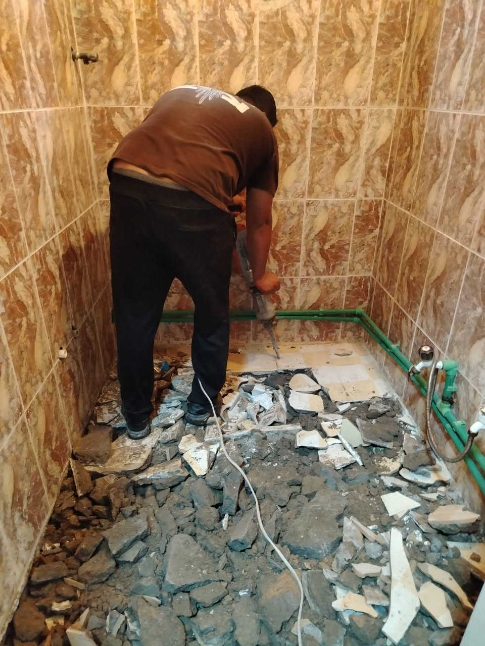 تفليش بيوت • حفر سوندات • البصرة