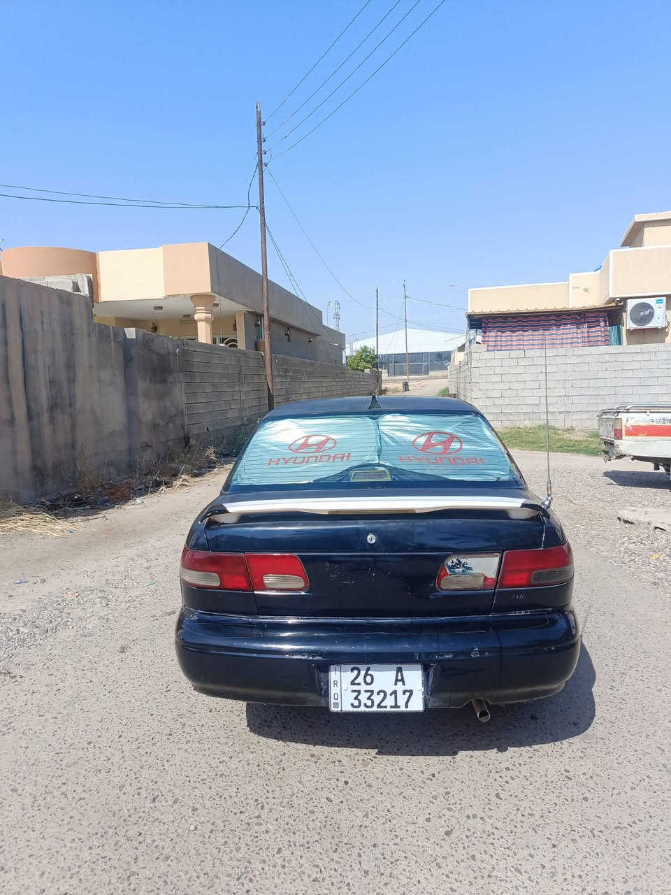السلام عليكم كيا سيفيا موديل 1996 لون حبري السياره صبغ حزام بدون دواخل السياره صدر جديد أمامي خلفي رقم صلاح الدين انكليزي ثاني يوم احولك سياره احله من الصور السعر 33 بيها مجال قليل ***********
