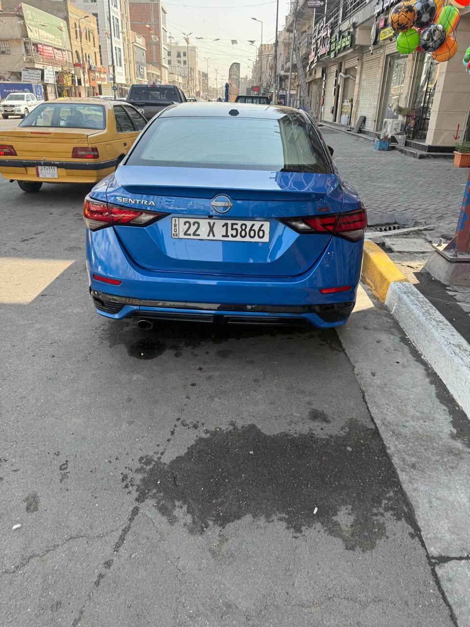 السلام عليكم نيسان سنترا  SR بلاص موديل ٢٠٢٤ اعله فئه تجي ٥ كامرات ماشيه قليل حادثها حلو يعتبر قطعه وحده مكاني الاعضميه ***********
