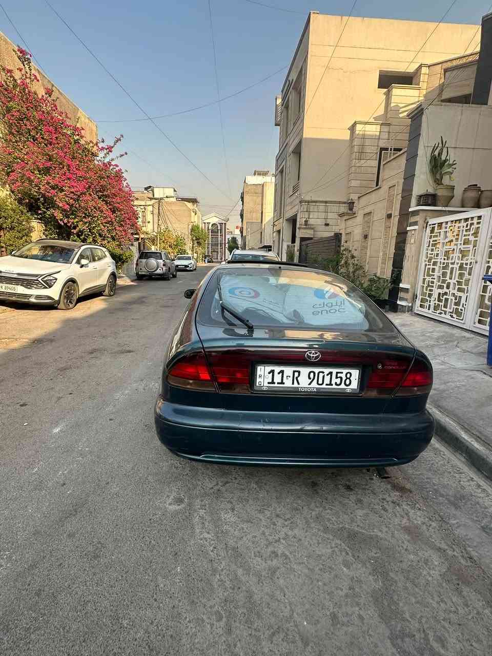 السيارة بلادية بدون صبغ كير ومكينة نضيفة نواقصها قليلة جداً اذاين 
السعر 63 ورقة وبيها مجال 
تواصل على هذا الرقم فقط ***********
