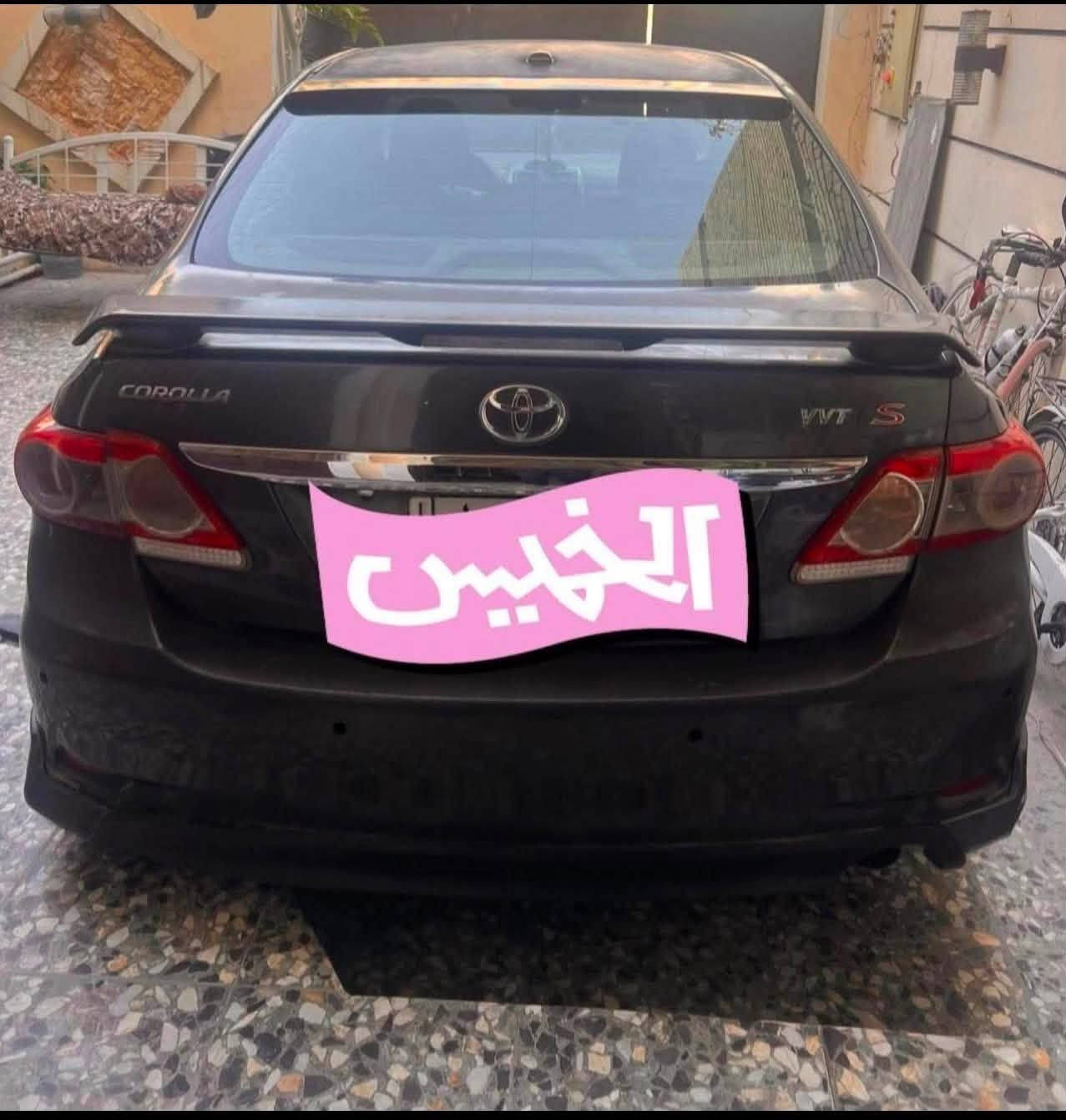 السلام عليكم كورلا موديل ٢٠١٠ وارد امريكي
رقم بغداد سيارة نظيفة بيها ثلاث قطع صبغ بدون معجون
كير محرك نظيف رقم بغداد
السيدية *********** 
السعر ٩٥ وبيها مجال قليل
