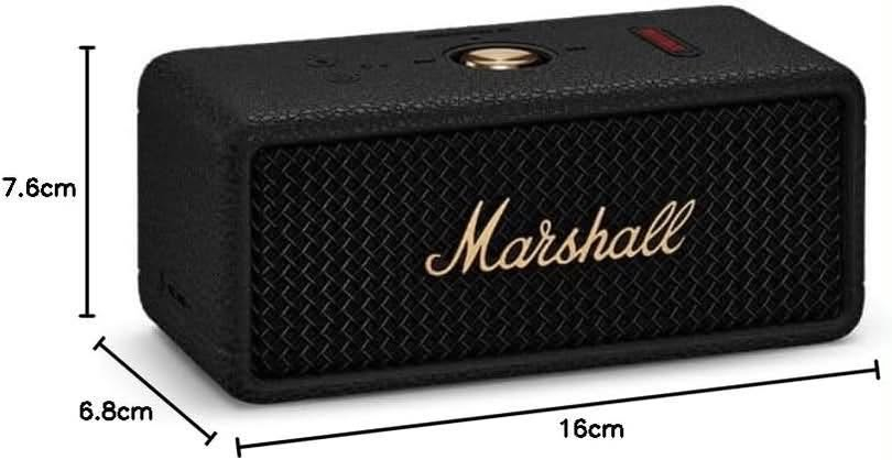 للبيع📢:🔊 سماعة مارشال إمبرتون 3 الأصلية | Marshall Emberton III

✨ المميزات:

· صوت ستيريو 360 درجة (True Stereophonic).
· بطارية تدوم +32 ساعة متواصلة.
· مضادة للماء والغبار IP67 (تغمر بالماء).
· بلوتوث 5.3 مع تقنية LE Audio.
· ميكروفون مدمج للمكالمات.

🚚 التوصيل متاح لجميع محافظات العراق🇮🇶
📩 للطلب او الاستفسار يرجى مراسلة الصفحة خاص او على الواتساب/ ‭***********‬

#Marshall #MarshallEmberton #EmbertonIII #MarshallSpeaker #سماعة_مارشال #مارشال #امبرتون #سماعة_مارشال_امبرتون #Marshall_Emberton_3
#مكبر_صوت #سماعة_بلوتوث #سماعة_محمولة #سبيكر #سبيكر_مارشال #بغداد #البصرة #الموصل #أربيل

نص مكتوب في الصور:
- 7.6cm
- 6.8cm
- 16cm