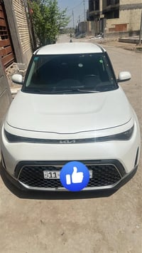 كيا صول موديل 2023 مكينه 2000 دوش السياره كلين بدون حادث رقم بغداد الس...