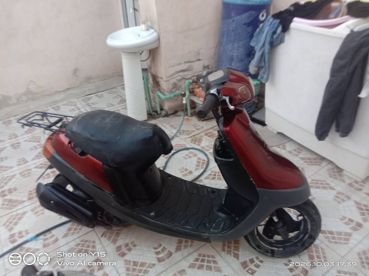 دراجات للبيع بطه سعر الوحده 175وبيهن مجال مكاني كربلاء البوبيات ***********

نص مكتوب في الصور:
- Shot on Y15
- Vivo AI camera
- 2026.10.03 17:38
- Shot on Y15 Vivo AI camera 2026.10.03 17:39
- Shot on Y15 Vivo AI camera 2026.10.03 17:38
- WIDE Shot on Y15 Vivo AI camera 2026.10.03 17:39
