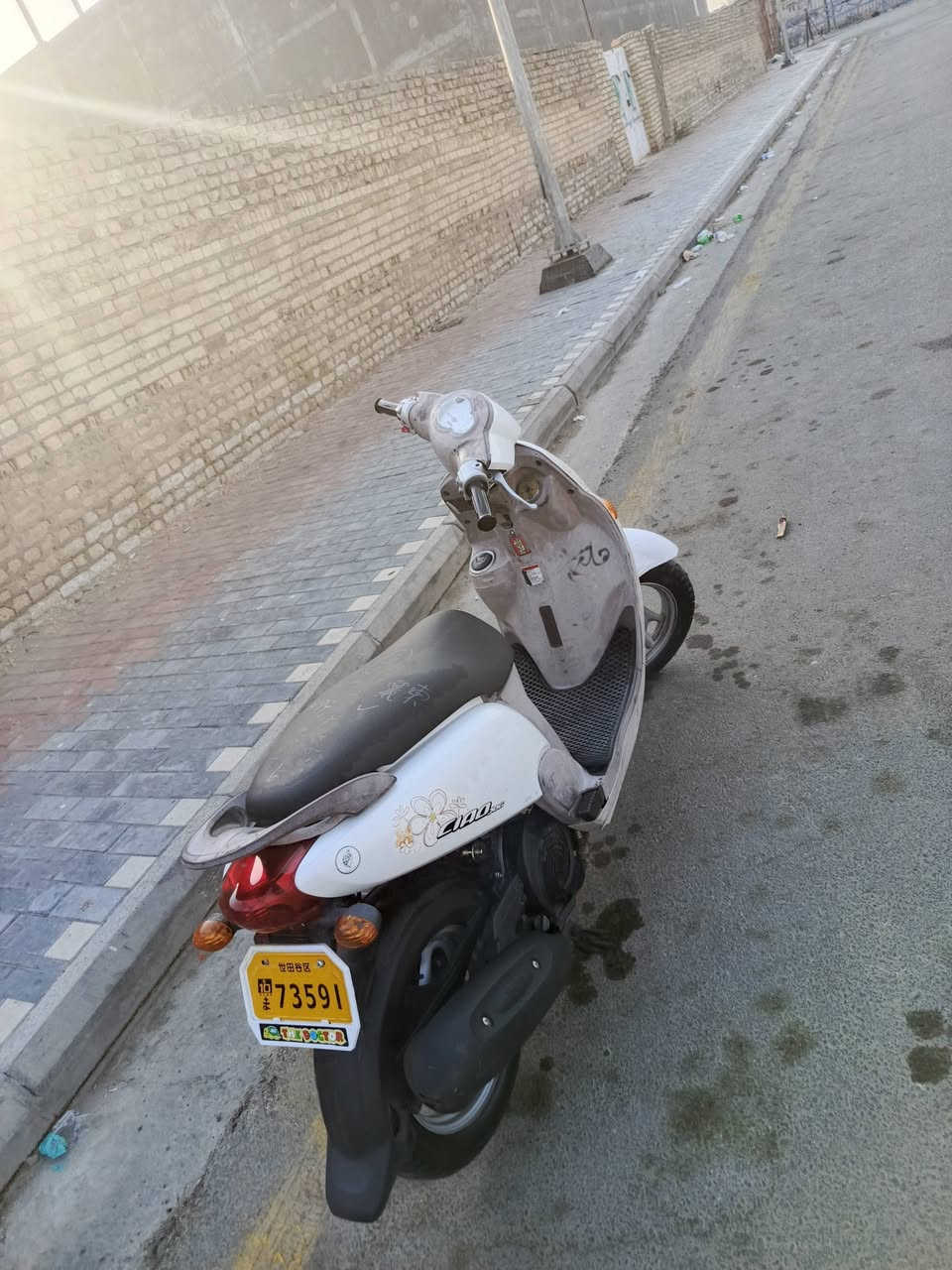 سلام عليكم شباب دراجه فله للبيع مكفوله كفاله عامه من كلشي مديل 11 قبل شهرين نازله رمبه سعرهه 900 وبيهاا مجال الشراي بي خير ويدلل ***********
