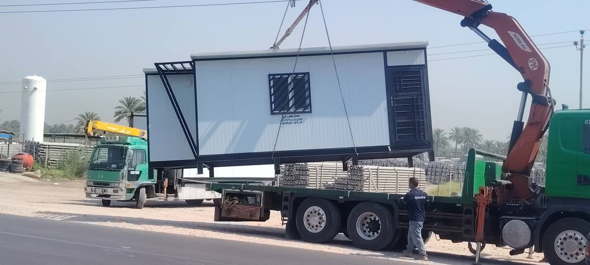 معمل حمورابي للكرفانات نعمل جميع القياسات وعمل الدور الجاهزه لدينا توصيل كافه المحافظات *********** وبأسعار مناسبه *********** وتجهيز كافه دوائر الدوله والمشاريع المدنيه
