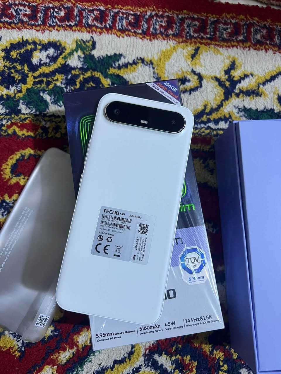 سلام عليكم جهاز TECNO POVA Slim 5G ذاكره 256جديد جهاز قبل يومين مشتغل خذيته ب425 رايده ب350 كلش نهايته جهاز كدامك جديد ب باكيت رقمي *********** مكاني ميسان مغربه
