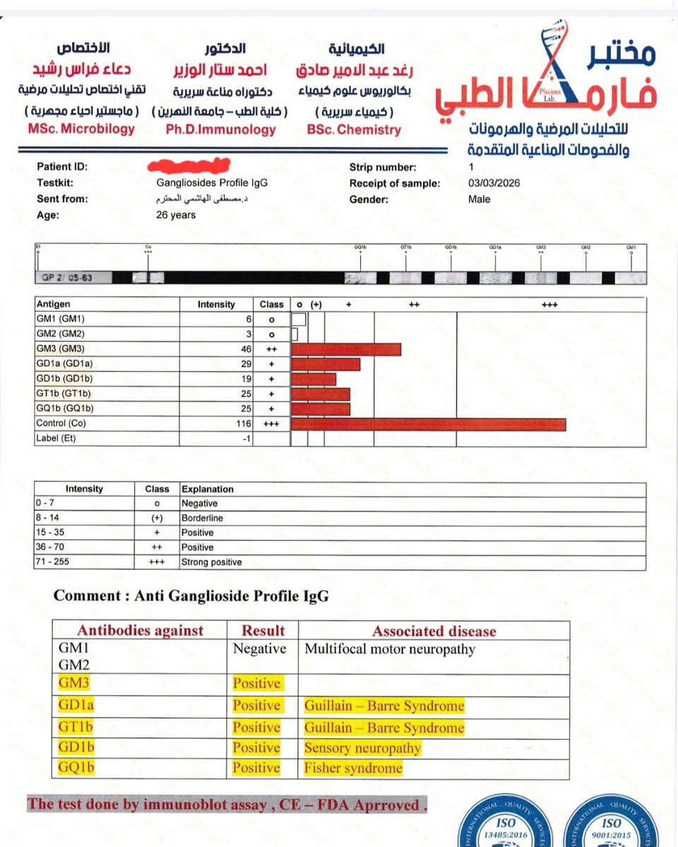 🧠✨ د. مصطفى عبد الصمد الهاشمي

تشخيص ومتابعة الحالات العصبية، والتعامل مع الحالات النادرة والدقيقة ووضع الخطة العلاجية المناسبة للمريض.

📍 مجمع سما عنه الطبي
📅 يتواجد كل يوم خميس
🕘 الساعة 9:00 صباحًا

📞 للحجز والاستفسار:
***********

نتمنى لكم دوام الصحة والعافية 🤍
