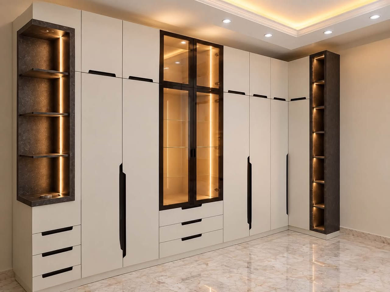✨ تصميم خاص وحصري من شركة الزخرف ✨

أحد تصاميمنا الخاصة التي تجمع بين الفخامة، الأناقة، والاستغلال الذكي للمساحة 🤍

🔹 تصميم وتنفيذ حسب الطلب
🔹 أبواب HDF بجودة عالية
🔹 تشطيبات راقية وتفاصيل دقيقة
🔹 إضاءة داخلية تضيف لمسة فخامة
🔹 تنفيذ باهتمام بأدق التفاصيل

شركة الزخرف — نصنع التفاصيل التي تميّز أثاثك.

📍 كربلاء – خلف مستشفى التركي
📞 +964 772 752 5200
