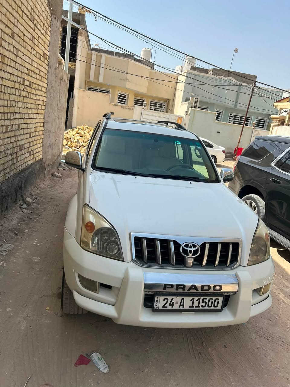 السلام عليكم
للبيع برادو موديل 2008  VX
رقم دهوك بأسمي
السياره كامله من جميع النواحي مابيها نقص 
ماعدا بيها قطعتين صبغ 
السعر ب150 وبيها مجال
للاستفسار/ ***********
مكان السياره بابل الحله
