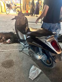 دراجه سكوبي125محرك نضام بيسي اكس السعر 550وبيه مجال  المكان بغداد الشع...