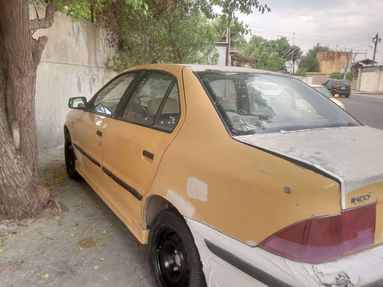 سمند للبيع كشر كبال عينك مكينه وكير بكاجيو اوتماتيك ابيع برميل واربع تايرات بدون مكينه تبخير سنويه بلهيئه مال نهظه ماخذيه رقم بغداد الماني الي ريده هسه يجي ياخذه سعره (مليون )مكاني بغداد كراده (***********)
