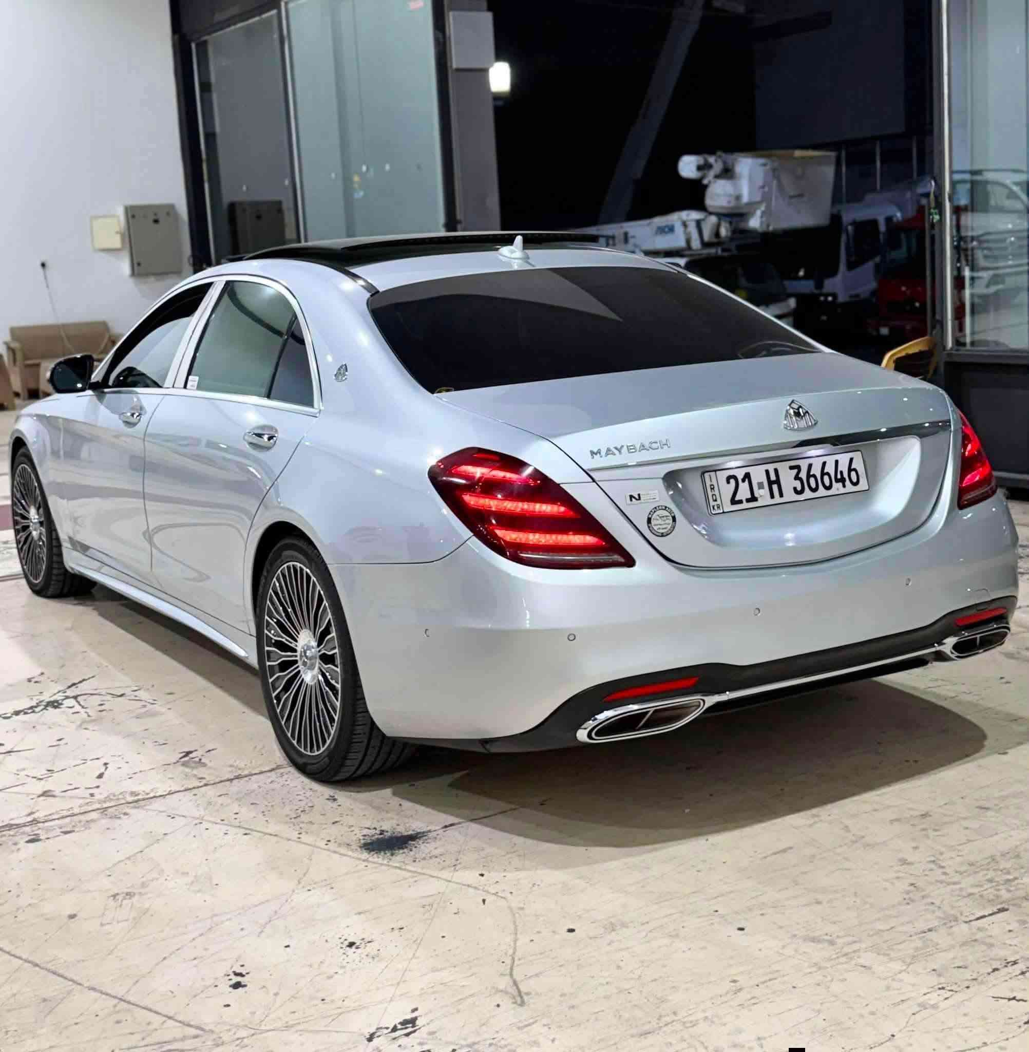 مراوس او بيع🔴🔴🔴🔴🔴🔴🔴🔴🔴
#مـارسـيـدس  اس كـلاس S560

#مـــوديـــــــل / 2018

#عــداد_الـمـسـافــة / 90.000 الـف 

#لــون سـلـفـر مـيـتـاليــك الـداخــل مـلـكـي

#جــداً جـديـدة كـل نـقـص مـا بـيـهـا 
________________________

🔥 سقف اسود 
🔥هيدروليك ( صعود تخفيض السيارة)
🔥بانوراما 
🔥كامرات محيطية
🔥أبواب شفط 
🔥خمس بردات 
🔥محرك 8 سلندر 
🔥داخل مشمشي 
🔥يدات مخفية 
🔥ويل كب كروم amg
🔥انارة محيطية متعدد الألوان 
____________________________

علما ان ( سيارة وارد الماني ضرر خفيف جدا فقط 
-( جاملغ خلفي + جاملغ الأمامي فقط بدون ضرر داخلي )

الباقي سيارة كلها كفالة ( كير محرك مكفولات )

#الـعـنـوان / بـغـداد 

#الـهـاتـــف / ***********
