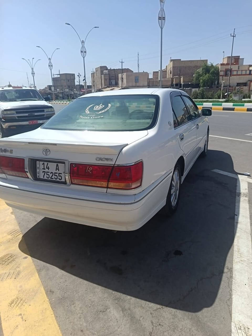 السلام عليكم ملكه مديل 2000 رقم بصره نكليزي بأسمي مشروع وطني سنويه ل 29 سياره مال جناي كفالة من الكصه ونقل والعيب الشرعي وصوليات والضربه والخياس 
مكينه وكير 3000 VVt تبريد ثلج 
حداديه الاماميه عربانه الخلفيه توني شادهن جدد تخم تاير ويل نجمه جديد منظومه زنون عالي وناصي بكلايتات كرستال توني شديته تبريد ثلج كهراباىيات شغاله مابيه نقص سياره مابيه اي نقص جاهزه
مكان السياره ذي قار سوق الشيوخ كرمة بني سعيد ***********
