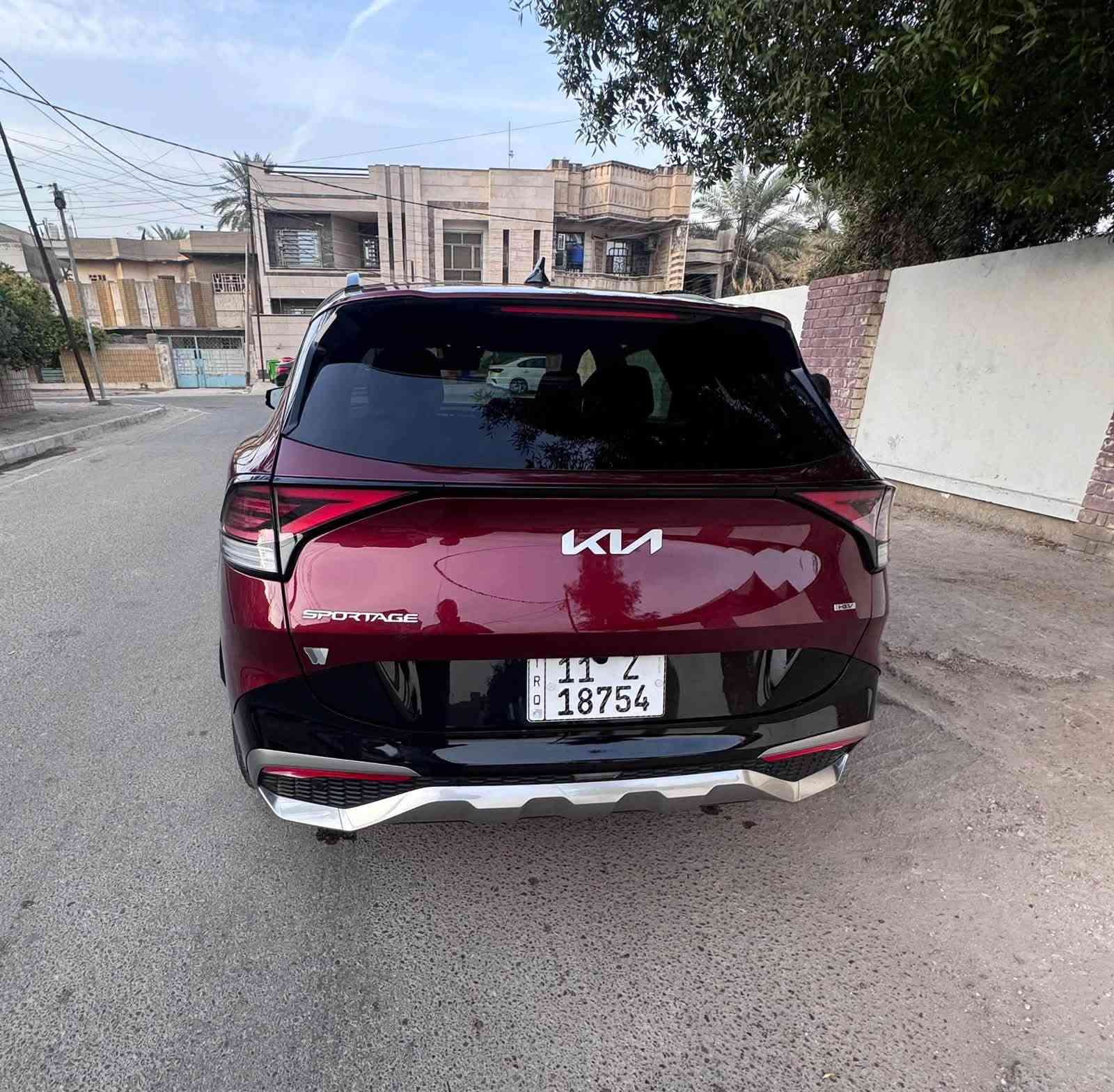 سبورتاج هايبرد • موديل ٢٤ • حادث