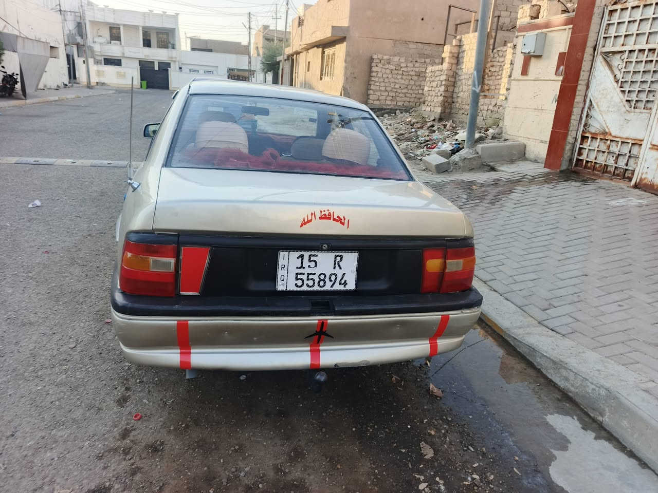 للبيع فكتره موديل 90 رقم انبار انكليزي سنويه الى 2031 بسمي محرك 1800 دوش السياره جاهزه كير اوتماتيك 
للاستفسار اكثر اتصل ع الرقم 
 ***********
