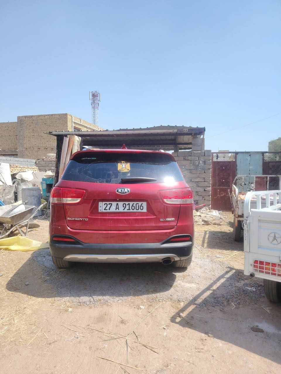 فول موصفات واحد على واحد جنطه شفط سقف بانوراما  مرايات شفط تحكم بالستيرن سياره جاهزه مكفول من الضربه سياره بسمي مدورا ثاني يوم تبريد جاهز 
سياره سورنتو 2017وراد أمريكي 

السياره 5راكب محرك اربعه

السعر 150وبيه مجال قليل

رقم الموبيل *********** 

فول موصفات واحد على واحد جنطه شفط سقف بانوراما  مرايات شفط تحكم بالستيرن سياره جاهزه مكفول من الضربه سياره بسمي مدورا ثاني يوم تبريد جاهز المكان الناصرية
