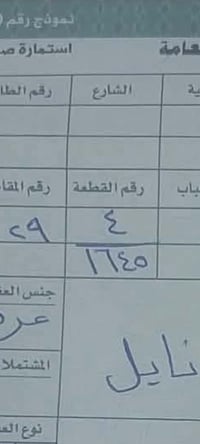 ارض • ركن ع شارعين • مقابل محطة الرماح