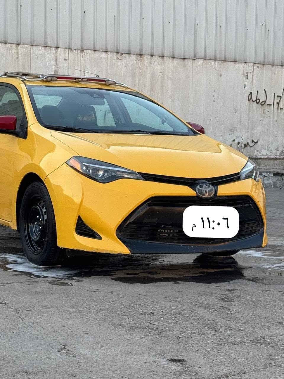 سلام عليكم 
كورلا موديل 19
وارد امريكي 
ضرر تبديل باب خلف صدر من امريكا
كير محرك كفاله خير من الله
مكان سياره بغداد الشعب 
***********
