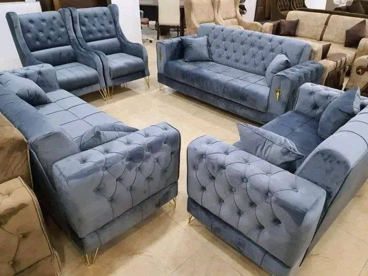عرض خاص  خلال اسبوع فقط 

سعر 425الف
قماش قديفه رجل عظم عاج ويا 4كوشات فقط 
❌❌❌❌❌❌❌❌❌

أنتبااااه إلى لأسعار 
ال١٠ مقعد   400
ال٩مقعد  385
ال٨ مقعد   350
ال٧مقعد  325
ال٦مقعد  300
ال٥مقعد  275

توصيل داخل بغداد مجانا  اطراف15
صنع عراقي  
أحدث التصاميم الفنية 
🖍الشغل حسب طلبكم من ناحية اختياركم الالوان وعدد المقاعد 
⭕️مواصفات العمل 
♦️اسفنج. مميز مينزل 
⭕️ الخشب مقعد مضغوط بلاويد
رجل عظم عاج  

⭕️القماش 
 قديفه 

❇️قياسات القنفات ❇️

العرض 75
190سم  القنفه الكبيرة ام ثلاث مقاعد 
150 سم القنفه الوسط ام مقعدين 
75 سم  الكرسي. 
🌹🌹🌹🌹
جميع الالوان متوفره
التوصيل  سريع 
للحجز ارسل
 الصورة 
والاسم 
ورقمين موبايل 
والعنوان
على الخاص
***********
