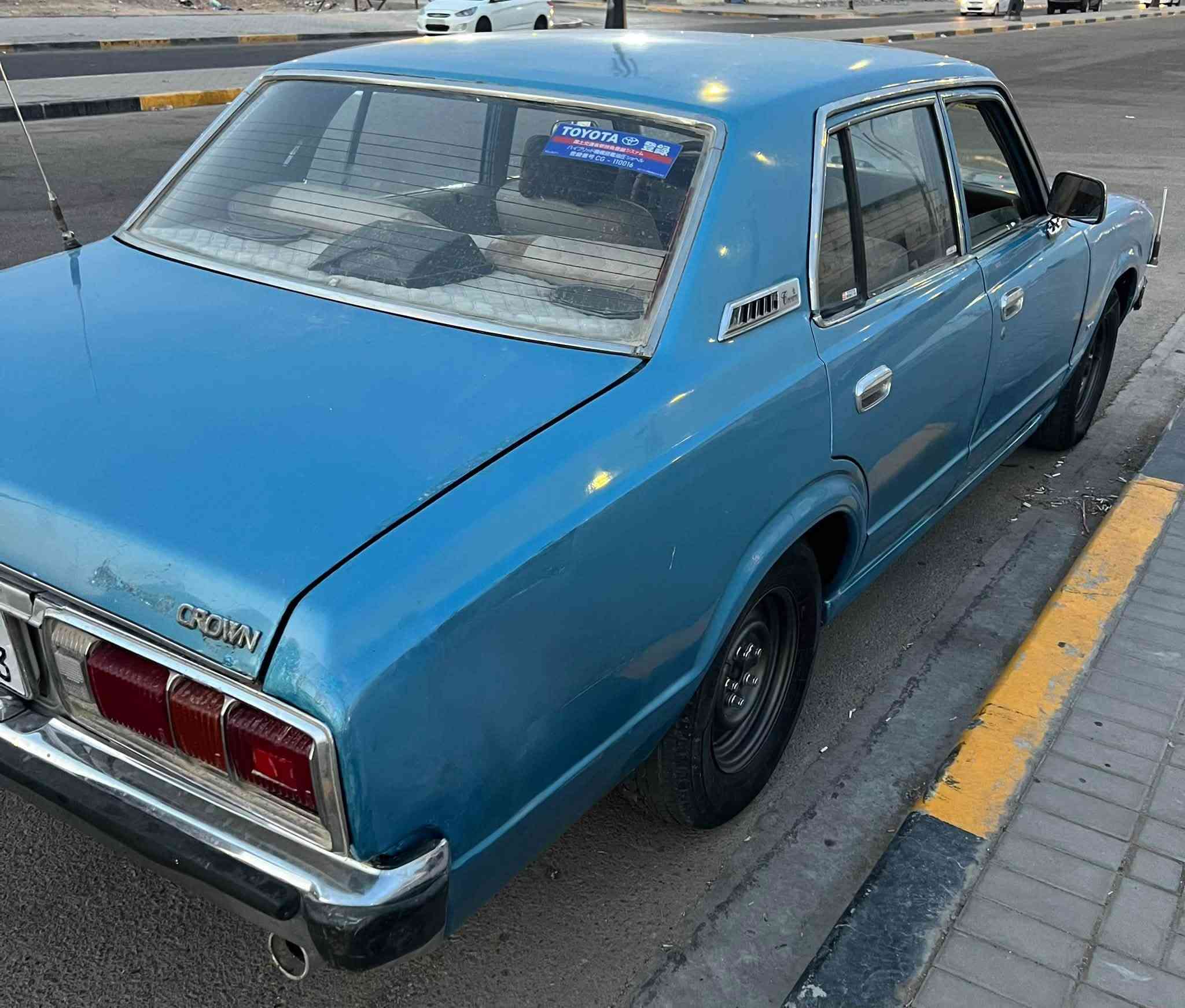 كراون مديل 75 رقم جديد سنويه وهزه ورقم جدد مشروع وطني بسمي شرط تحويل محرك VVT مكينه وكير اوتماتيك كفاله حداده تخم تاير جدد تبريد شغال سياره جاهزه من كلشي معمره وجاهزه السعر 43 بيع او مراوس انا مكلف بالنشر فقط اتصال او مراسلة واتساب ***********
