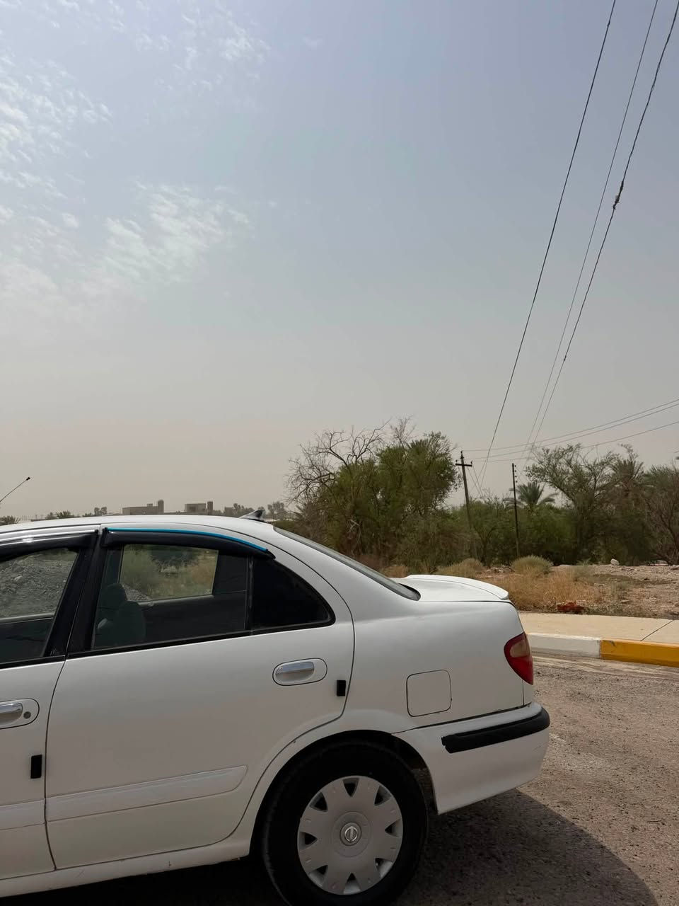 سلام عليكم نيسان سني 2001 بيها 3قطع بدون دواخل كير محرك تبريد ثلج🥶 صدر تخم تاير رقم بغداد للاستفسار رقمـ ***********. 68 بي محال بسيط
