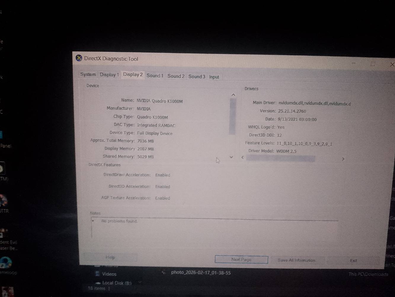 لينوفو W530 • Quadro K1000M • ٢٥٦ SSD