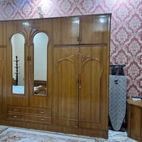 غرفه صاج عراقي 100‎%‎ ست بيبان مع ملحق وزاتين جانبيه و ميز تواليت و كو...