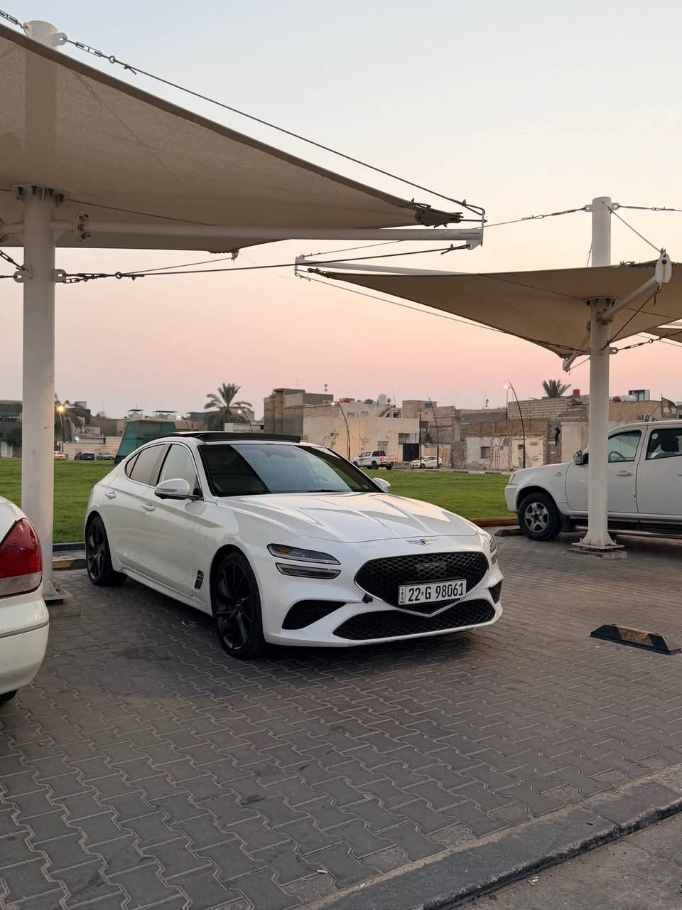 2022 GENESIS G70, BASE
حادث بيبان ثنين
بدون دواخل
سونارها ويه صور
محرك 6 سلندر 3.3
مواصفات فول ١/١
بانوراما-رادارات-5 كامرات كشنات تدفئه تبريد-مري شفط—كشنات كهرباء-عينه داتا شو-تشغيل بعد-شفتات ستيرن-وبيها كلش هواي مواصفات
للبيع فقط السعر 205 وبيها مجال بسيط
*********** البصرة, العراق
