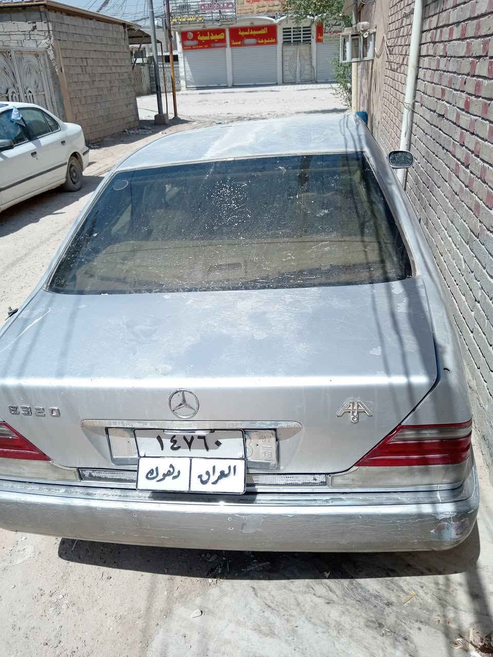 سلام عليكم مارسدس لبيع سعر22بي مجال عنوان نجف اتصال *********** بيه مكينه فيفيتي  راس ثواركفال
