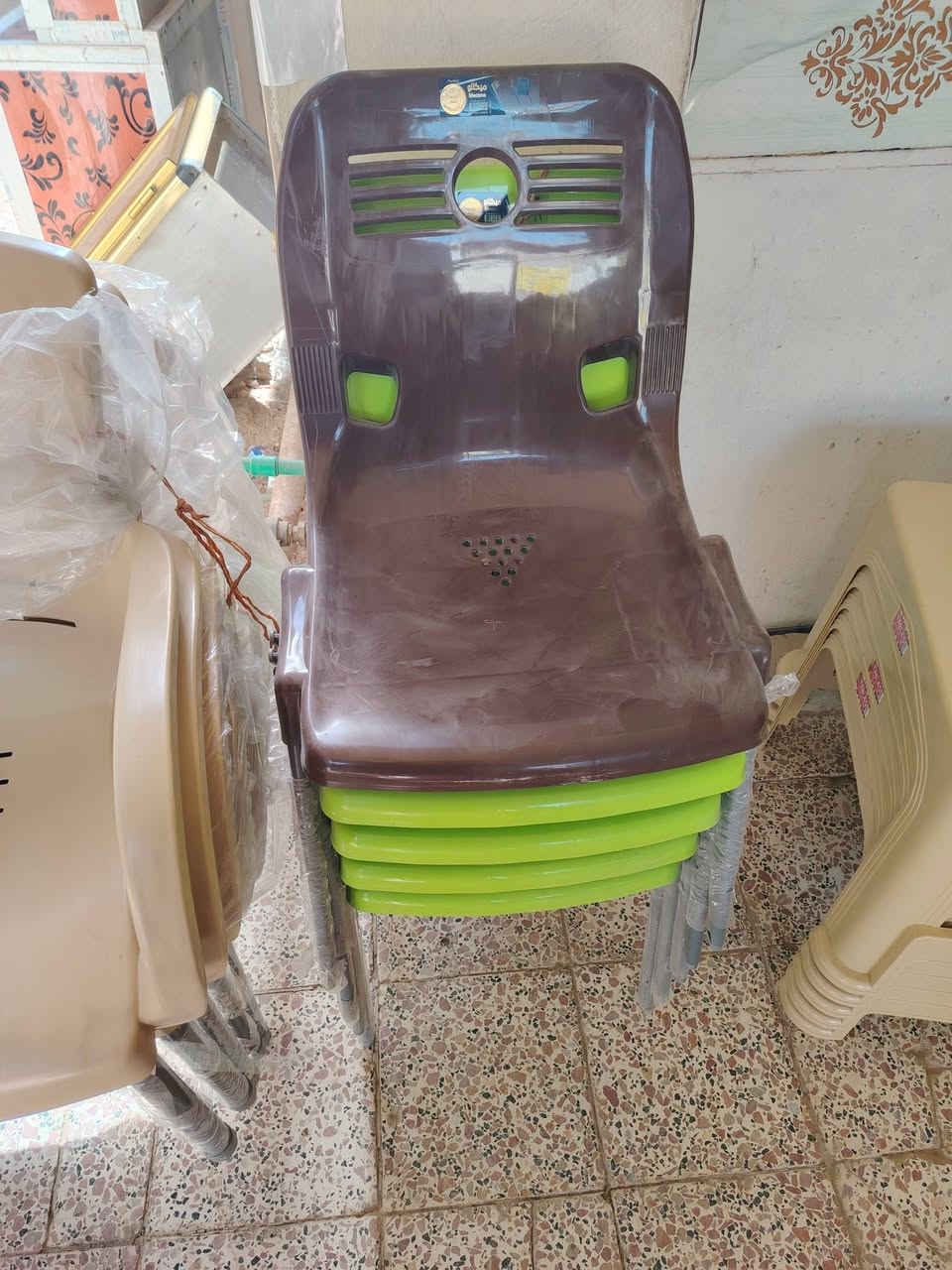 كراسي بلاستك ورجل حديد جديد
كراسي بلاستك
طبلات بلاستك
ميز سفر كبير وصغير
للاستفسار المراسله على الخاص او الاتصال على الأرقام التالية
***********
***********
الموقع بداية السايدين القديم خلف مخبز سمير قرب طيور الجنة
