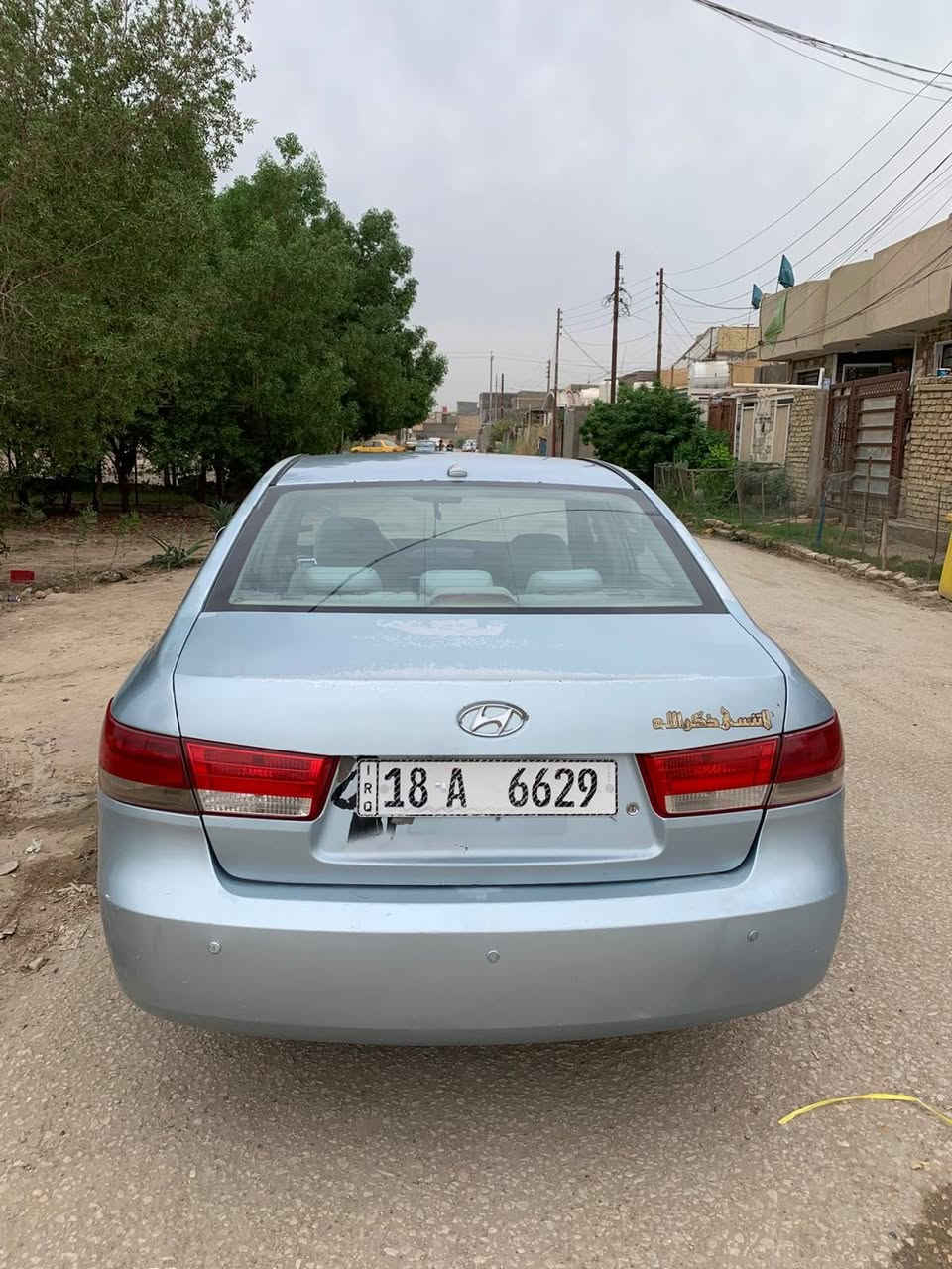 سوناتا ٢٠٠٨ • حادثه خلفي • وارد امريكي