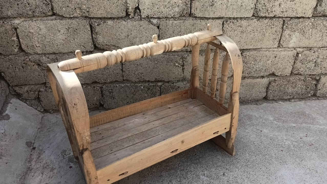 مهد خشب • خشب ثقيل • الموصل حي القدس
