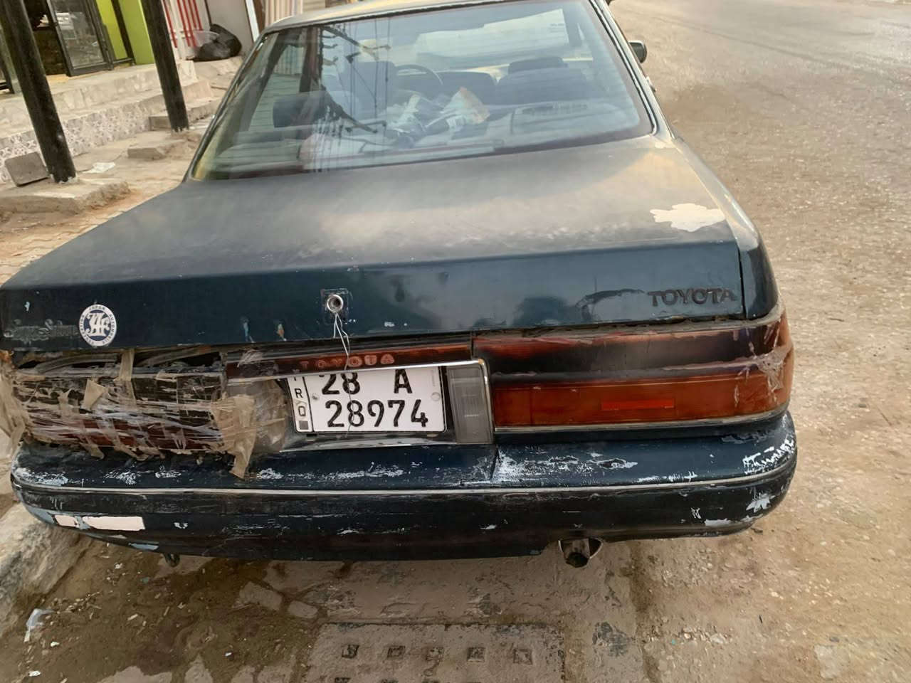 هارتوب رقم انكليزي نجف مداور ثاني يوم
مكينه جديده قبل 3 اشهر من شادها الكير بي تأخير نمره
وضربه بل جنطه خفيفه وقفل جنطه 
 رايدها اب 25 وبيها مجال  (***********)

