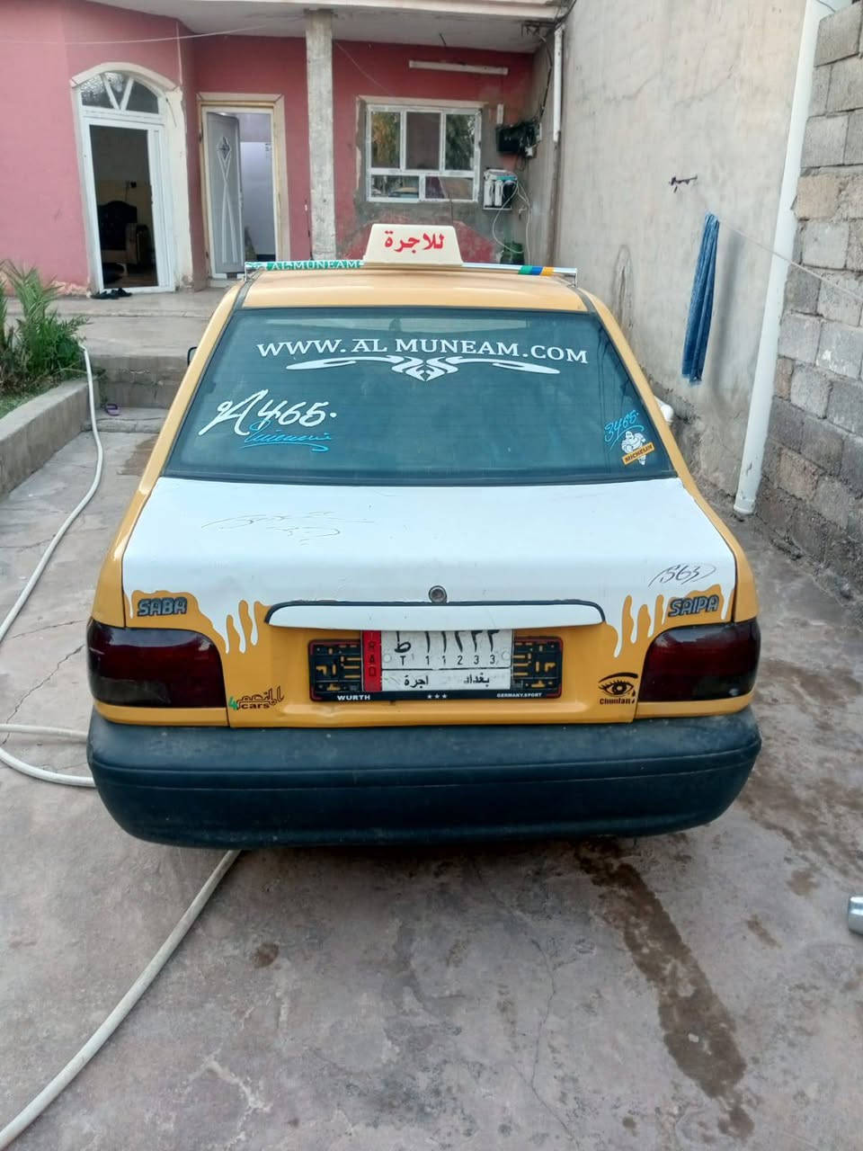 السلام عليكم سايبا محرك كير شرط عل فحص سنويه 26صاقطه قبل شهر رقم بغداد راعيها بل موصل نضيفه مابيه اي عيب السعر 19بيها مجال عليا هيئه 300او اقل مكان السياره موصل ***********واتساب
