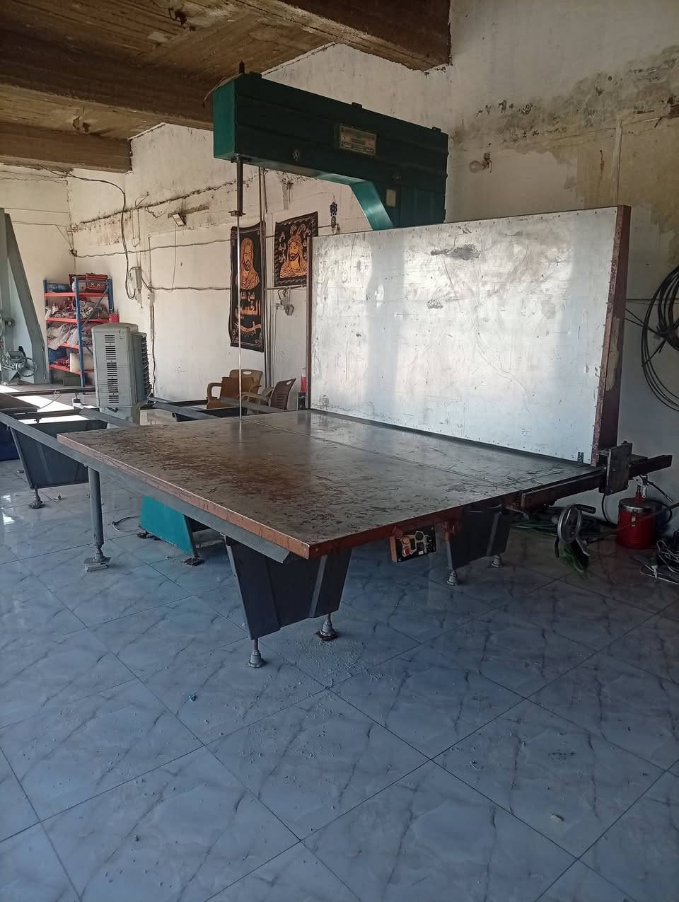 معمل اسفنج • بعقوبة • ماكينات تقطيع