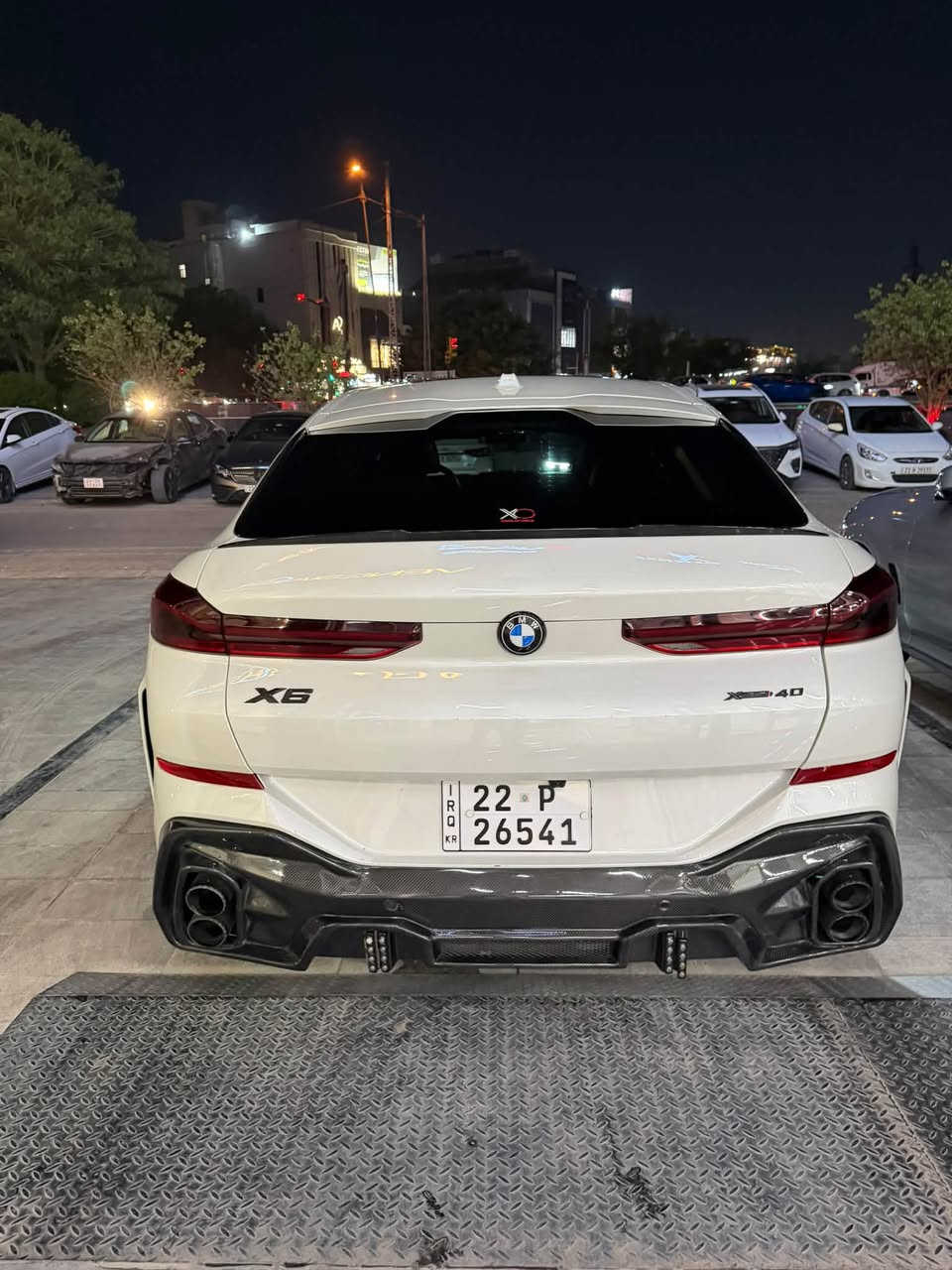 للبيع bmw X6موديل 2024
فول فول مواصفات رقم اربيل بانوراما
كت كاربون فايبر حقيقي كامل
ماشيه 50 الف كيلو
 وارد امريكي 
المواصفات 
بانوراما 
شاشه دجتل
شاشه كبيرة
كشنات تدفئه تبريد
توقف ذاتي
فول رادارات
اطفاء ذاتي 
جنطه كهرباء
لايتات ليزر
٥ انضمه قياده و 4كامرات 
بصمه ابواب وتشغيل 
 بيها كومة مواصفات 
محرك 3000 تون تيربو
وبعد بيها هواية مواصفات
مكان السياره بغداد اليرموك
السيارة مغلفة ppf
تبديل فقط بنيد 
السيارة بدون ايرباك
حادث بنيد مبدل فقط

السعر 68 وبي مجال بسيط
الرقم ***********
