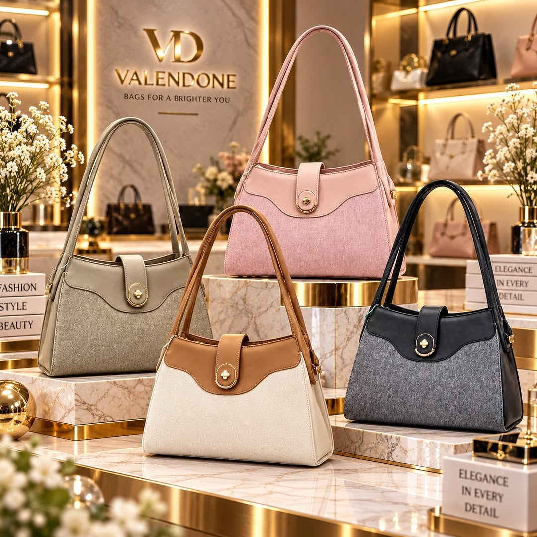 � وصلت الموديلات اللي تخلّي محلك غير! 🔥

👠 أحذية نسائية بأحدث الموديلات
👜 حقائب راقية ومواكبة للترند
📦 بيع بالجملة وبأسعار خاصة للتجار
✨ تشكيلة تتجدد باستمرار
🚚 تجهيز وشحن حسب الطلب

إذا أنت صاحب محل وتدور على موديلات مطلوبة وسعر جملة…
📩 راسلنا وخلي تجارتك تبدأ من هنا.

📍 بغداد – الشورجة – شارع الرشيد – فرع الذهب
📞 ***********

نص مكتوب في الصور:
- VD VALENDONE BAGS FOR A BRIGHTER YOU FASHION STYLE BEAUTY ELEGANCE IN EVERY DETAIL