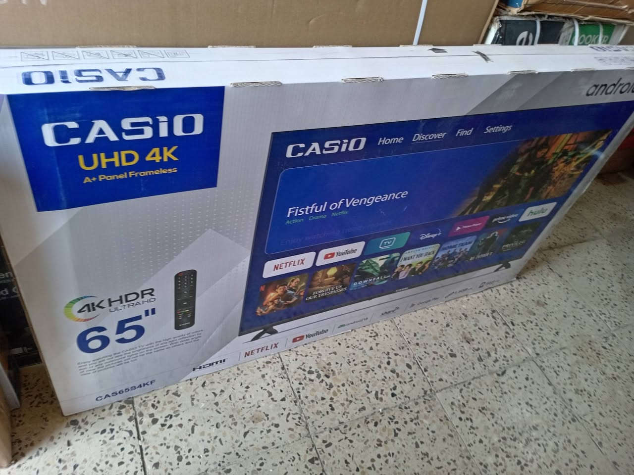 شاشه حجم ٦٥ جديده بلكارتون لوك مامفتوحه فول مواصفاتها انترنت  فور كي  سعره ٤٩٠ الف بغداد مدينة الصدر اتحب تشتري تواصل خاص او اتصل *********** واتساب توجد خدمة توصيل
