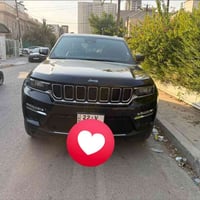 جيب كراند شيروكي هايبرد لمتدد بلك ان  موديل ٢٠٢٤  عداد ٥٢ الف مايل  رق...