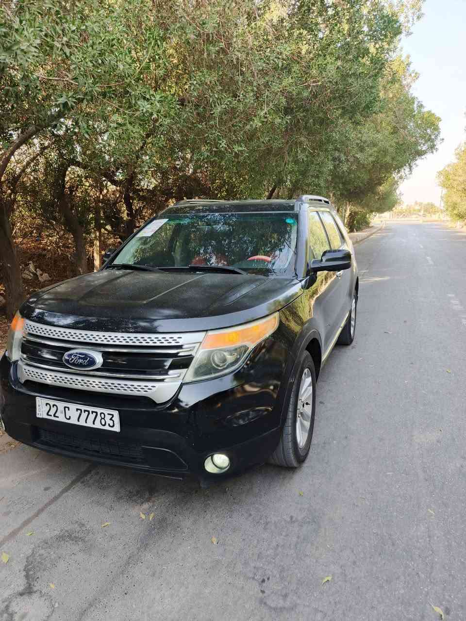 تحيه طيبه اخوان السلام عليكم فورد اكس بلور موديل 2013 خليجي جديده وجاهزه بيه فقط قطعه وحده صبغ اثر فابلون بدون ضربه تبريد حداديه مكينه كله مكفول الفتح ولاتبديل على وضع الشركه 7 راكب مراوس حسب القناقه مكاني نجف كوفه مراسله فقط واتساب ***********
