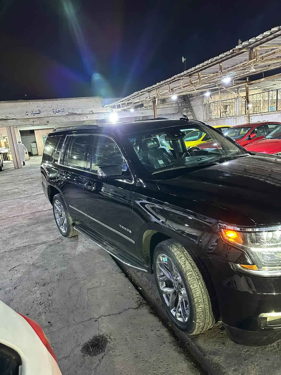 تاهو مديل 19اصل فول مواصفات LTZ
وجاهزه من كلشي 
سيارة مابيها حادث بابين سرقه من امريكا وهنا صار بيها صبغ بل جاملغ صفحه سائق فقط سيارة فول من كشنات تبريد تدفئه مكينه وكير خير من الله مكفول وتخم تاير وحداده جاهزه كلش بسمنه تحويل ثاني يوم
السعر295$
استفسار واتساب***********

