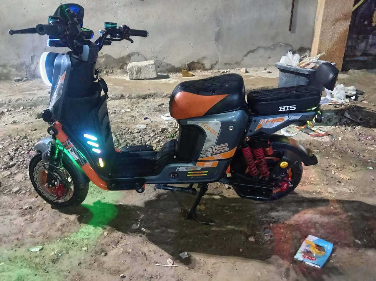 H900 • دراجة شحن • بطاريات جديدة
